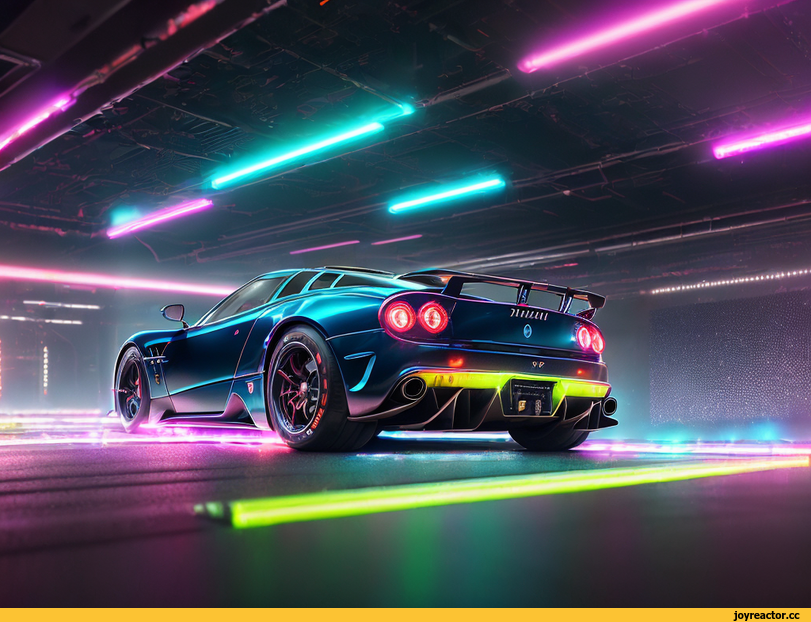 Stable diffusion,нейронные сети,сгенерировал сам,art,арт,длиннопост,нейромазня,sports car,Muscle car