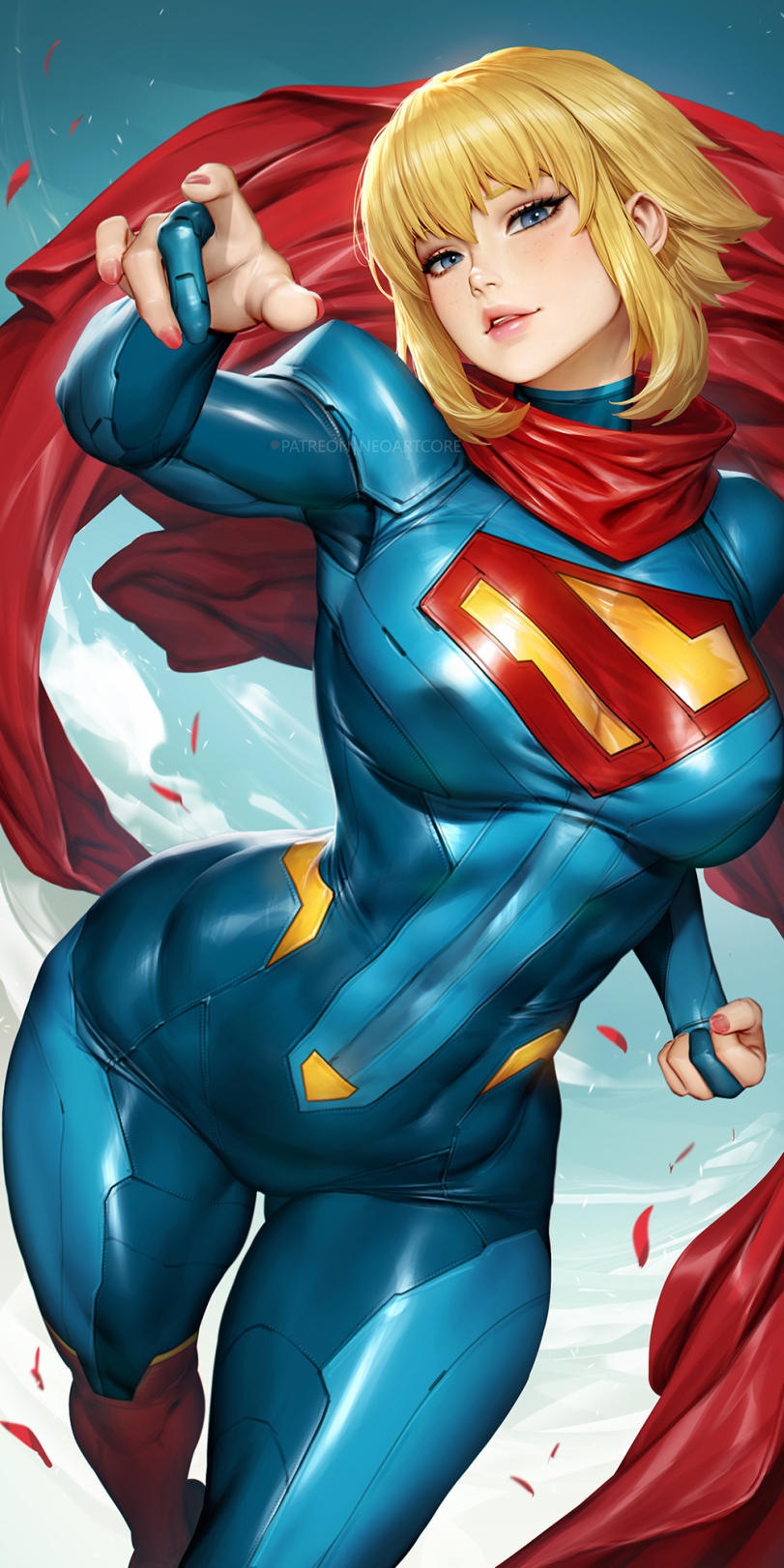 Supergirl,Супергерл, Кара Зор-Эл, Кара Кент,DC Comics,DC Universe, Вселенная ДиСи,фэндомы,NeoArtCorE,Nudtawut Thongmai,artist,My Adventures With Superman,DC Other,Другое,Supergirl,DC Comics,fandoms,NeoArtCorE,artist,My Adventures With Superman,DC Other