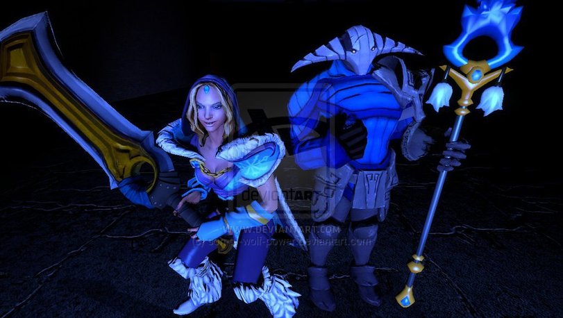 Sven (Dota),Dota,Dota 2, Дота, Дота 2, Defence of the Ancients,фэндомы,Rylai the Crystal Maiden,swap,песочница,ability draft,Dota Other