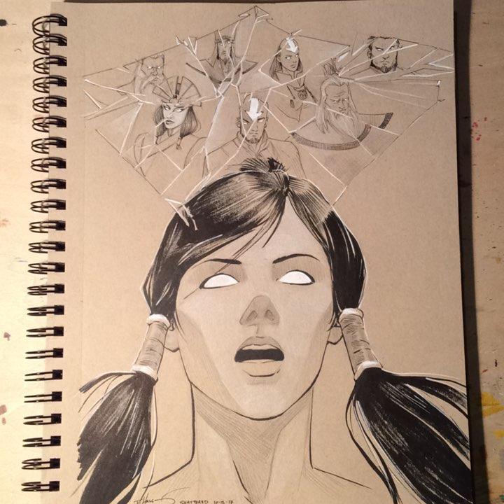 ﻿шшшншш,Thewhitephoenix,inktober2017,inktober,очень длиннопост,Захир,Zaheer,Легенда о Корре,The Legend of Korra,Аватар,Легенды об Аватарах, Avatar,фэндомы,раава,ваату,Корра,Korra,Лейтенант (Аватар),Болин,Bolin,Опал Бейфонг,Opal Beifong,Яо (Аватар),Пи'Ли,P'Li,Газан,Минг-Хуа,Пабу,Суинь Бейфонг,Варик