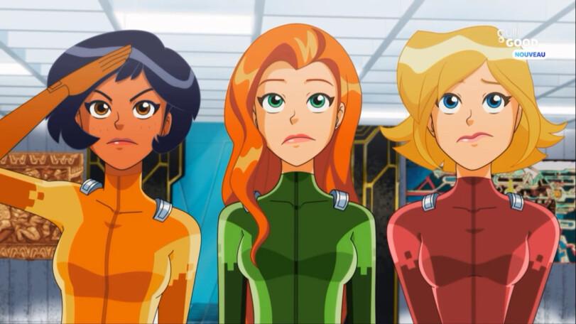 ﻿NOUVEAU,Totally Spies,Мультфильмы,Мультсериалы, Cartoons,Sam (TS),Clover (TS),Alex (TS),Мэнди,Джерри
