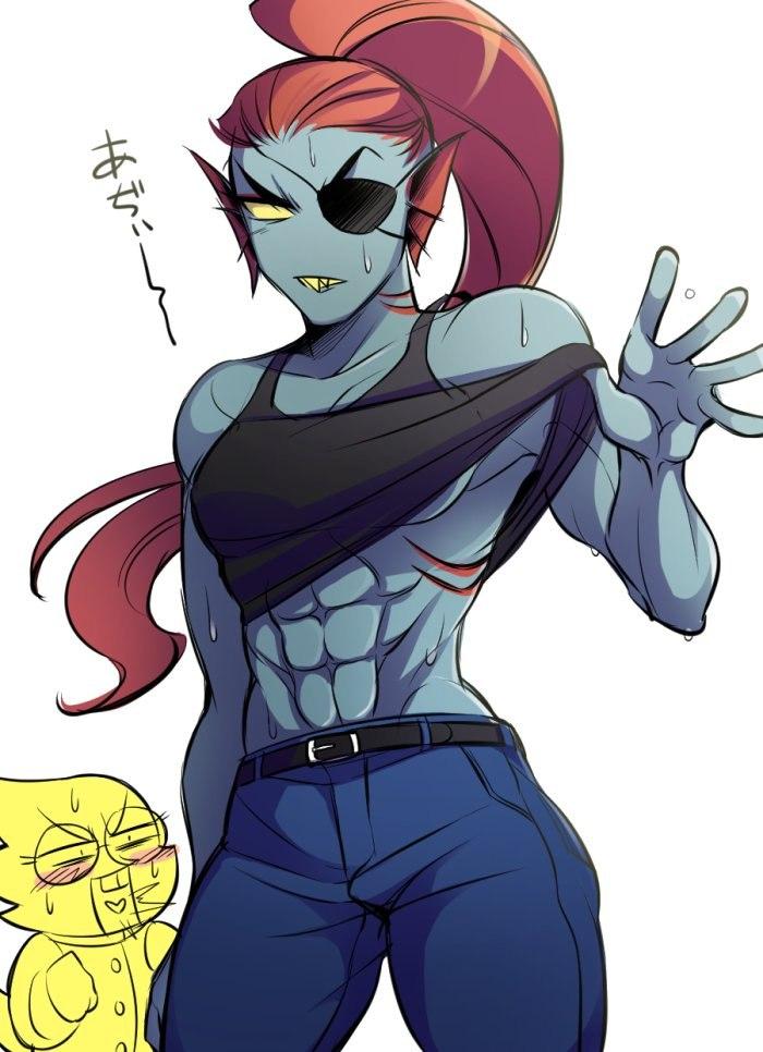 Undertale персонажи,Undertale,фэндомы,Undyne,Alphys,jioxsae