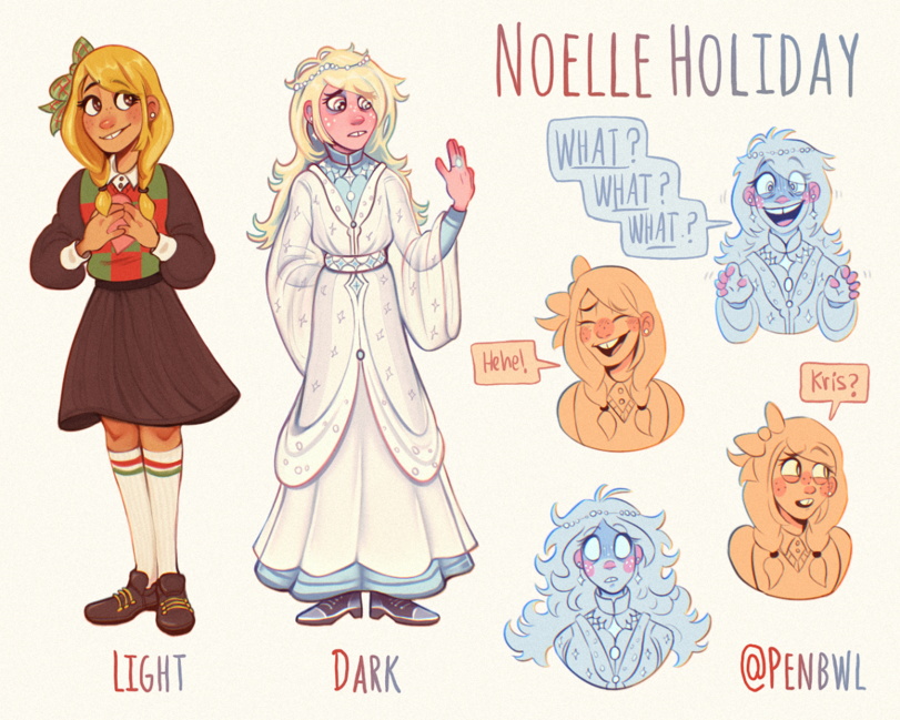 Undertale,фэндомы,Noelle Holiday,Deltarune персонажи,Deltarune,хуманизация,humanization,Snowgrave run