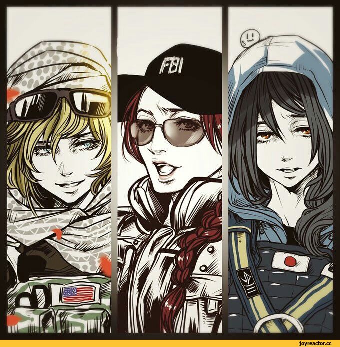 Valkyrie (R6S),Ash (R6S),Rainbow Six Siege,Rainbow Six,Игры,Hibana (R6S)