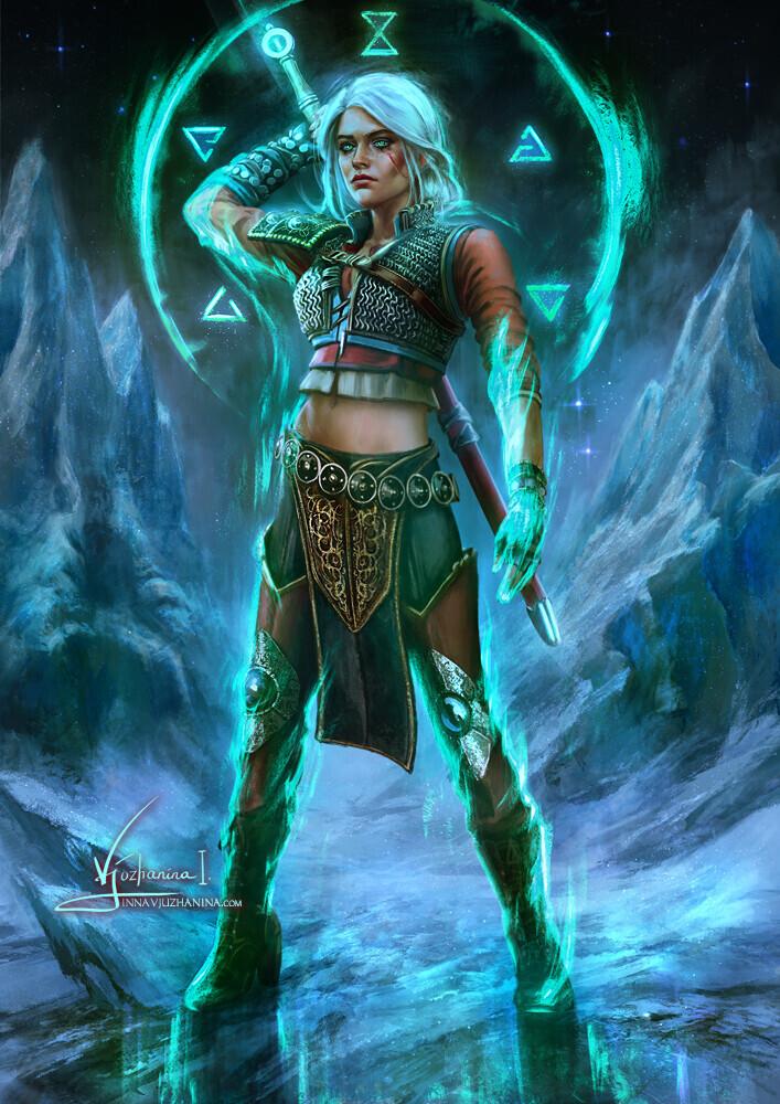 ﻿■ /.Ъ» >*дя |р Л^Дг, чи Я ; )\ 1 \1С, ШЩМш fzk^XALxlá,Vjuzhanina Inna,cirilla,Witcher Персонажи,The Witcher,Ведьмак, Witcher,фэндомы,Witcher Art,Inna Vjuzhanina,artist