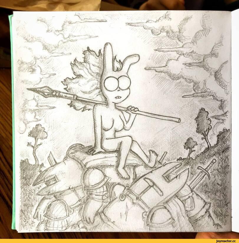 VolF Maple,volfmaple, volfmaple.com,artist,рисунок,Рисунок карандашом,Traditional art,art,арт,сделал сам,нарисовал сам, сфоткал сам, написал сам, придумал сам, перевел сам,нарисовал сам,фэнтези,Тёмное фэнтези,Fantasy,Fantasy art,заяц,иллюстрации