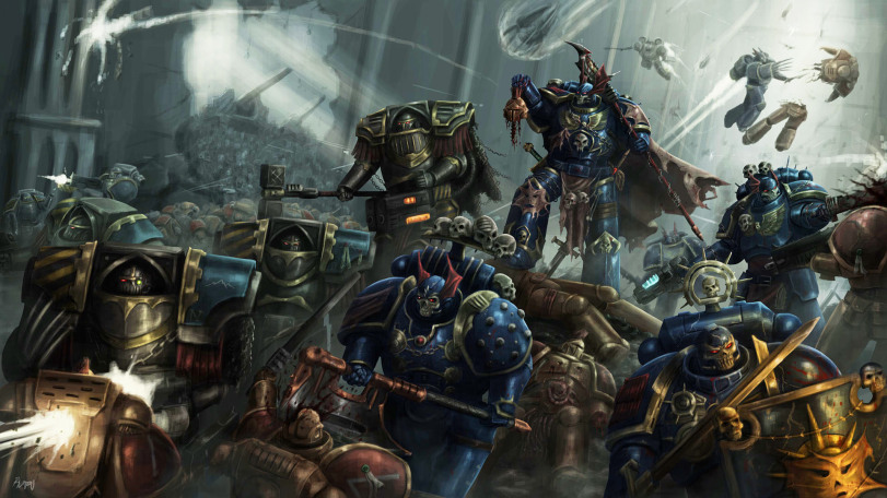 ﻿ . Ш- - * ÆK E », * ^вя ««ei ' ^В г^л Я Я^^ЯЩШШш В^ я «1*Д гЖ^Я,Warhammer 40000,wh40k, warhammer 40k, ваха, сорокотысячник,фэндомы,Chaos Space Marine,Chaos (Wh 40000),Night Lords,Iron Warriors,Raptors (wh 40000),CSM Terminators,Rian Macanip