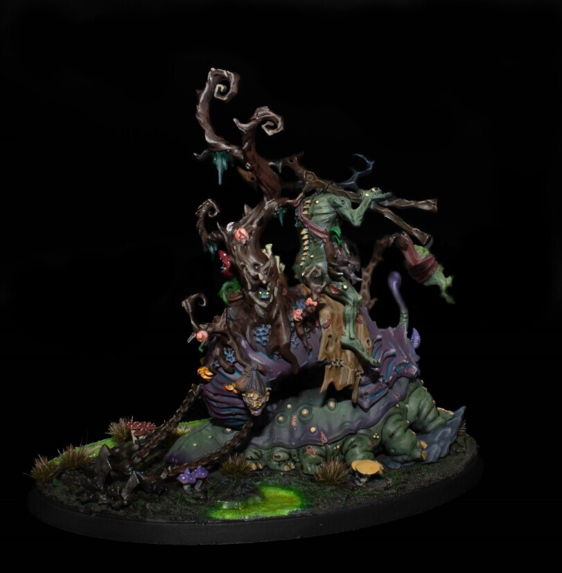 Warhammer 40000,wh40k, warhammer 40k, ваха, сорокотысячник,фэндомы,Warhammer Fantasy,Warhammer FB,Nurgle (Wh FB),Chaos (Wh FB),Herald of the garden of Nurgle,Horticulous Slimux,Miniatures (Wh 40000),Красил сам (Wh 40000)