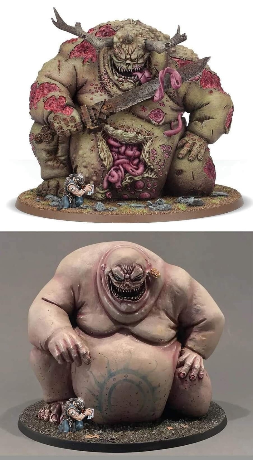 Warhammer 40000,wh40k, warhammer 40k, ваха, сорокотысячник,фэндомы,Wh Crossover,Wh Other,wh humor,Great Unclean One,Nurgle,Chaos (Wh 40000),Adepta Sororitas,sisters of battle, сестры битвы,Ecclesiarchy,Imperium,Империум,Magnus The Red,Primarchs,daemon prince,Tzeentch,Miniatures (Wh 40000)