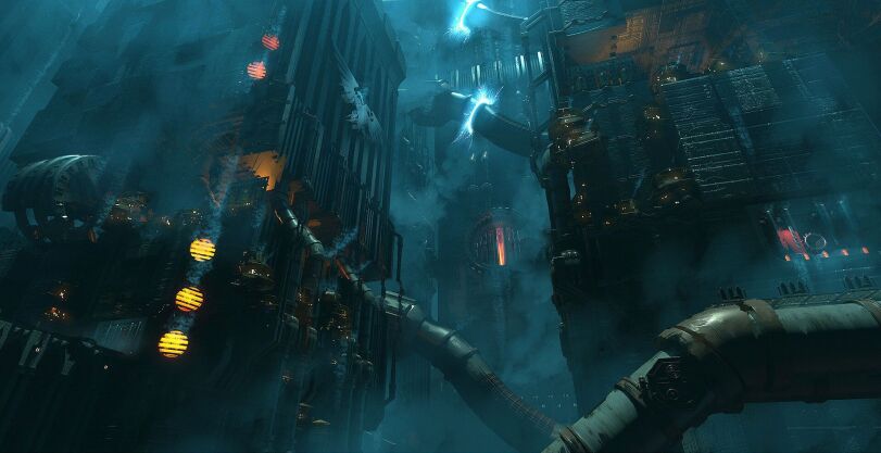 Warhammer 40000,wh40k, warhammer 40k, ваха, сорокотысячник,фэндомы,hive city,Imperium,Империум,Darktide,Wh Games,Wh Other,Игры,длиннопост,Joakim Ericsson,artist