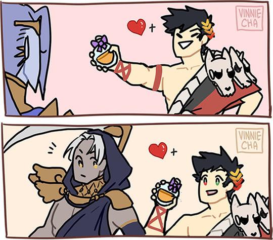 Zagreus (Hades),Загрей,Hades (Игра),Игры,Megaera (Hades),Мегера ,Thanatos (Hades),Танатос ,Achilles (Hades),Ахиллес,Eurydice (Hades),Эвридика,Hypnos (Hades),Гипнос,Hades (Hades),Аид,Игровой комикс,под катом еще,vinnie cha,Cerberus (Hades),Цербер,Hades comics