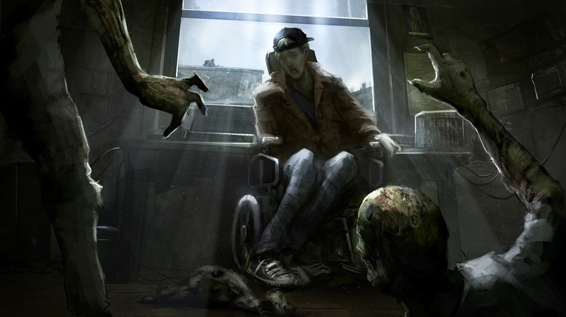 art,арт,artist,Joakim Ericsson,horror art,Walking Dead,The Walking Dead, Ходячие мертвецы 