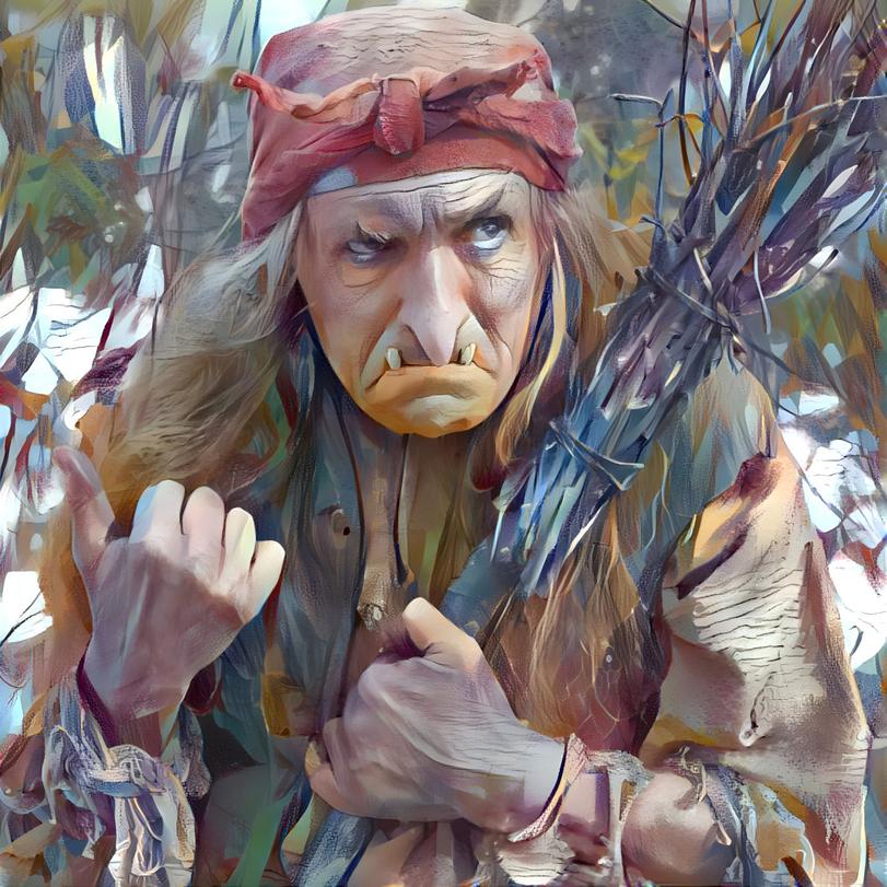 art,арт,digital art,портрет,обработка фото,нейромазня,нейросети,день рождения,Георгий Милляр,актер,баба яга,Кощей Бессмертный,Морозко