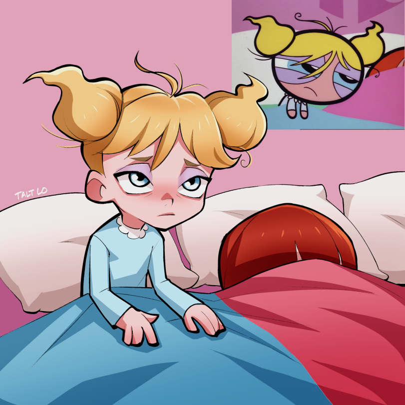 artist,talt lo,Powerpuff Girls,Cartoon Network,Мультфильмы,Мультсериалы, Cartoons,meme,redraw,highres