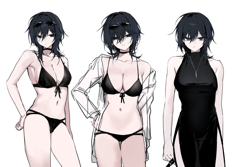 bara (03 bara ),Anime Artist,Аниме арт, Аниме-арт,artist,yokoyama ishimi,Original Character,OC,еще под катом,длиннопост