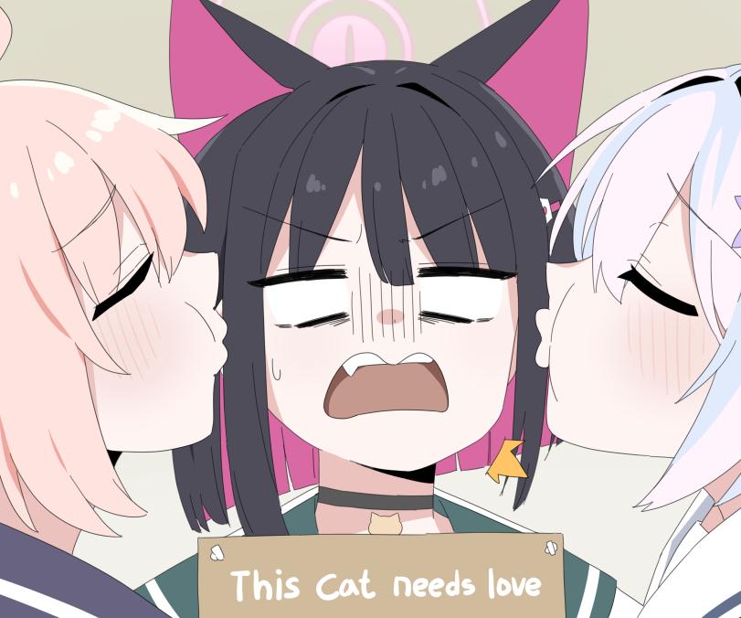 b.t. (boob tong),Kazusa (Blue Archive),Казуса,Blue Archive,Игры,Reisa (Blue Archive),natsu (blue archive),yoshimi (blue archive)