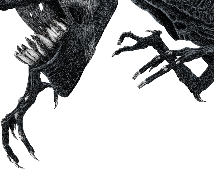 by Tatsu,Alien Queen,Королева, Матка,Xenomorph,Alien, Ксеноморф, Чужой,AVP,Вселенная Чужих и Хищников, Aliens vs. Predator, Чужой против Хищника,нарисовал сам