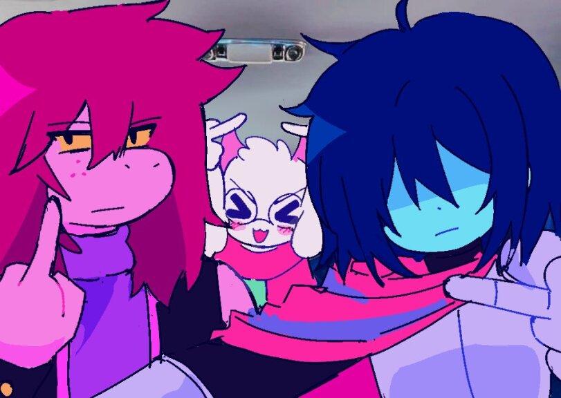 ceriisu,Kris (Deltarune),Deltarune персонажи,Deltarune,Undertale,фэндомы,Susie (Deltarune),Ralsei,ralsei, Ralsei (Deltarune),Noelle Holiday,Chara,Undertale персонажи,Frisk,Undertale комикс,Undertale комиксы,длиннопост,Catti,Muffet,KFC gang,Dess Holiday,Queen (Deltarune)