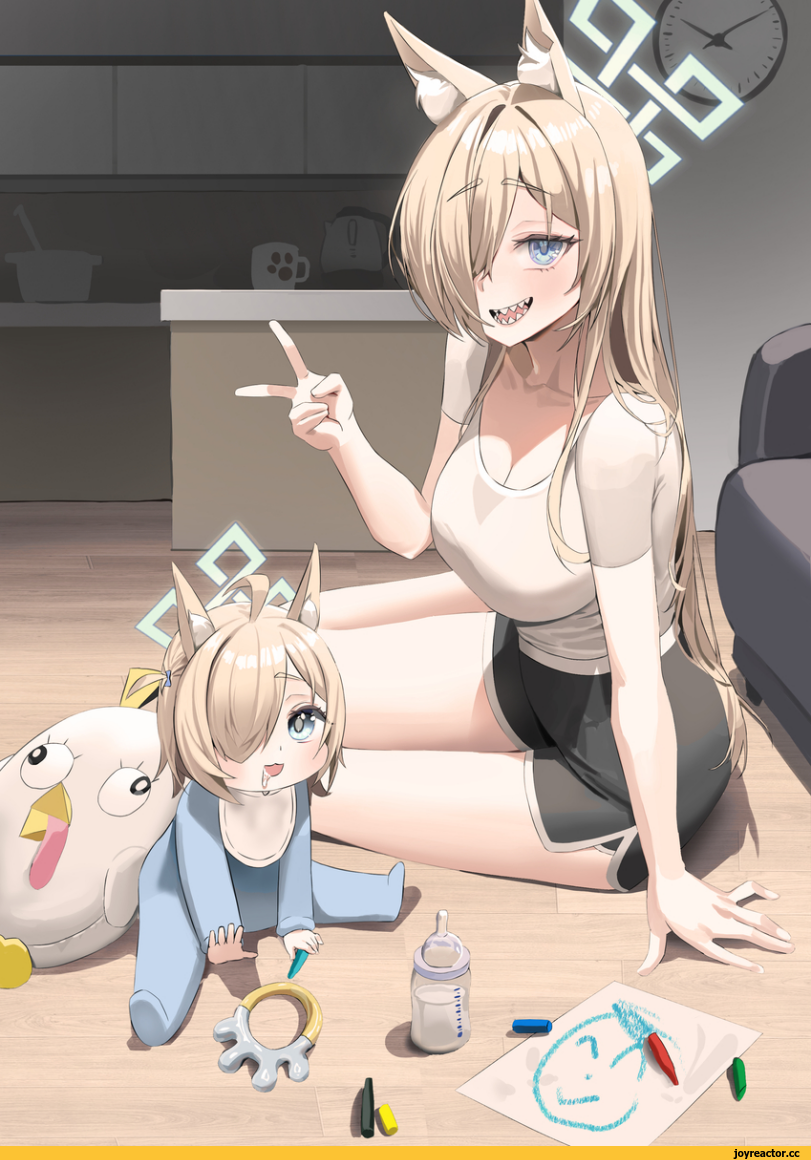 doodle sensei (blue archive),Kanna (Blue Archive),Канна,Blue Archive,Игры,peroro (blue archive),Sensei (Blue Archive),Сенсей,espresso 1004