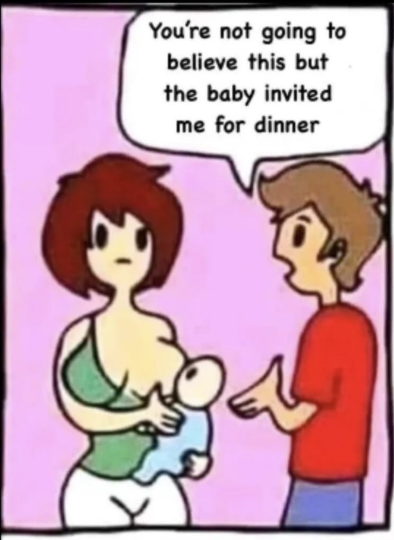 ﻿YouVe not going to believe this but the baby invited me for dinner,funny pictures,funny pictures