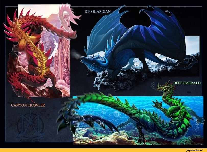 gallivant_crow,Dragon,Мифические существа,Fantasy,Fantasy art,art,арт,Kaiju,Кайдзю,Pacific Rim,Тихоокеанский Рубеж,Фильмы