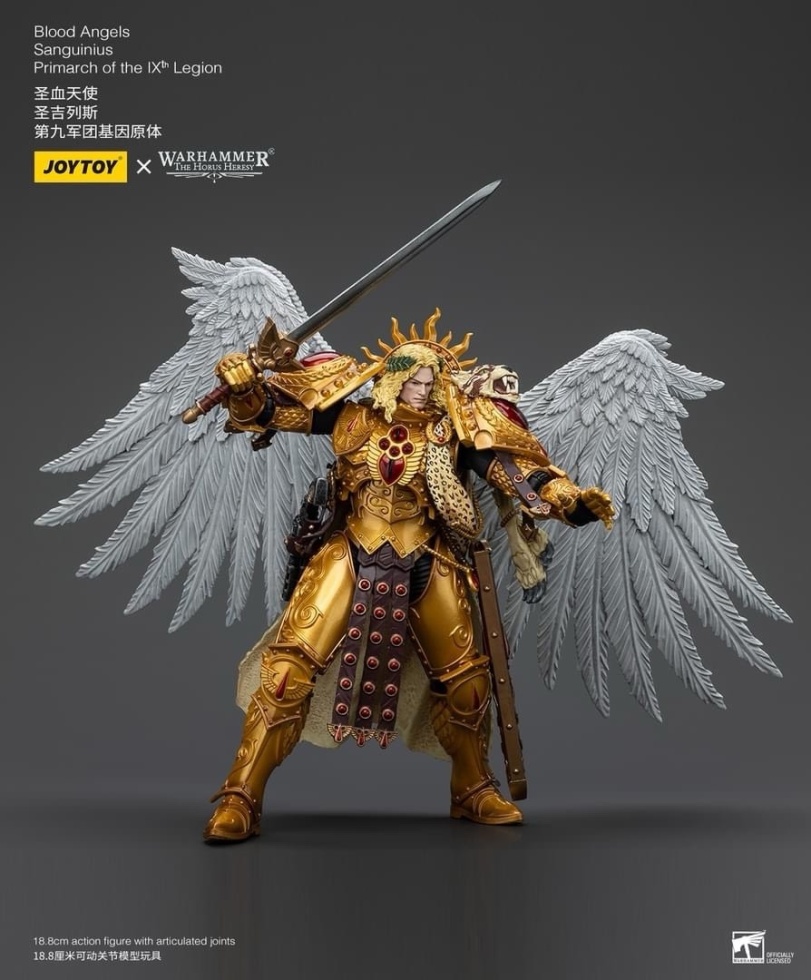 ﻿WW Blood Angels Sanguinius Primarch of fhe IX1" Legion . , WARHAMMEP JUY 1 i/r,joytoy,Horus Heresy,Ересь Хоруса,Wh Past,Warhammer 40000,wh40k, warhammer 40k, ваха, сорокотысячник,фэндомы,Sanguinius,Primarchs,Blood Angels,Кровавые Ангелы,,Space Marine,Adeptus Astartes,Imperium,Империум,Wh Video