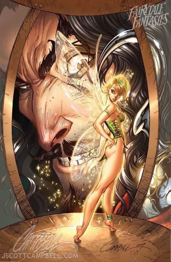 jscottcampbell,art,арт,Tinker Bell,Динь-Динь,Peter Pan (Disney),Питер Пэн,Дисней,Disney,Мультфильмы,Мультсериалы, Cartoons,captain hook,jscottcampbell,art,Tinker Bell,peter pan,,,captain hook