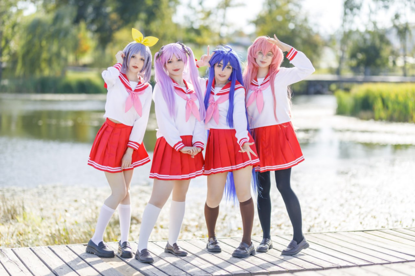 kuromimio. cosplay,cosplay, косплей,Lucky Star,Anime,Аниме,фэндомы,Konata Izumi,Takara Miyuki,Miyuki Takara,Kagami Hiiragi,Tsukasa Hiiragi,cosplay