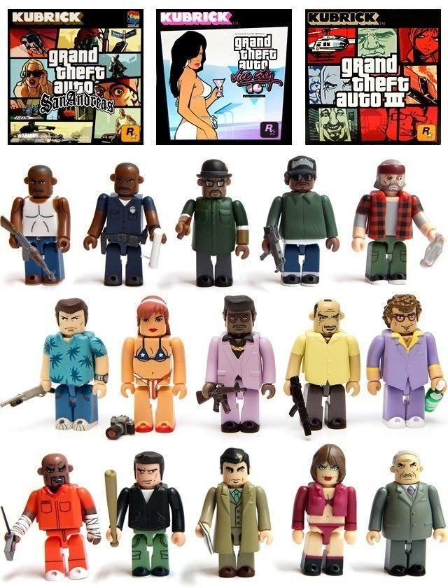 ﻿KUBRICK,lego,GTA 3,GTA,Игры,GTA Vice City,GTA San Andreas,игрушки