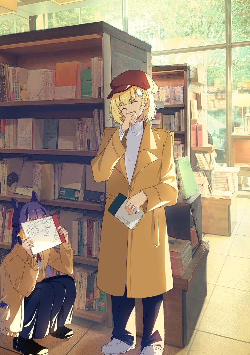 lucferz,Anime Artist,Аниме арт, Аниме-арт,artist,Ninomae Ina'nis,Ниномае Ина'нис, Ина,Hololive,Hololive Production, Хололайв,Virtual YouTuber,VTuber, Витубер,фэндомы,Amelia Watson