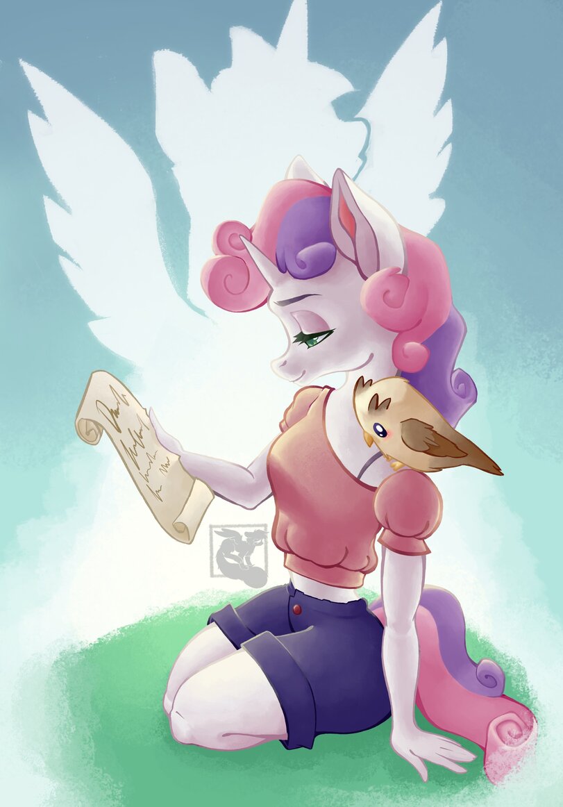 mlp art,my little pony,Мой маленький пони,фэндомы,mlp anthro,Sweetie Belle,Свити Белль,CMC,Метконосцы, меткоискатели,minor,второстепенные персонажи,Owlowiscious (mlp),Совелий,mlp pets,mishi_ovo,mlp art,my little pony,fandoms,mlp anthro,Sweetie Belle,CMC,minor,owlowiscious,mlp pets,mishi_ovo