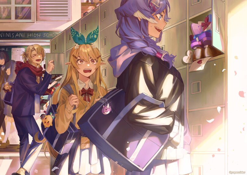 ﻿vil Ni SANi SCHOI,papercider,luca kaneshiro,Pomu Rainpuff,Nijisanji,Ниджисанджи,Virtual YouTuber,VTuber, Витубер,фэндомы,Selen Tatsuki,papercider,luca kaneshiro,Pomu Rainpuff,nijisanji,virtual youtuber,fandoms,Selen Tatsuki