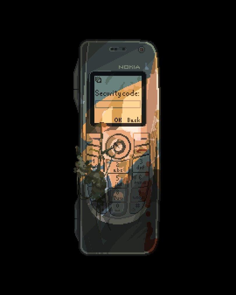 ﻿Security code МПК1А,pixelianska,Nokia,Pixel Art,Пиксель Арт, Пиксель-Арт,постапокалипсис