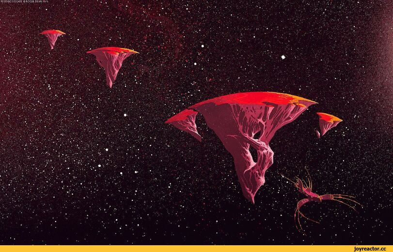 retro science fiction,#retro sci-fi,разное,roger dean,artist,,,roger dean,artist