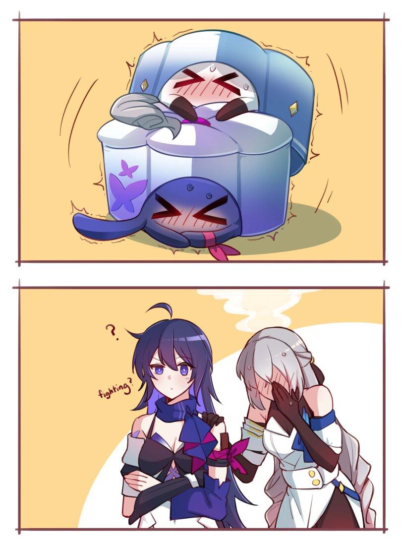 sunny day 9797,Bronya Rand,Honkai Star Rail,Игры,Seele (Honkai Star Rail),Зеле