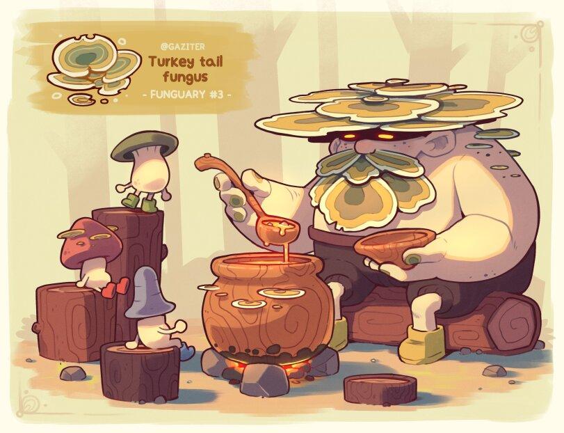 ﻿Тигкеу tail fungus о,арт барышня,арт девушка, art барышня, art girl,art,арт,gaziter,artist,Monster Girl,Monster Musume, Mamono Musume, monmusu,humanization,длиннопост,без перевода,Demon Girl,Mushroom Girl