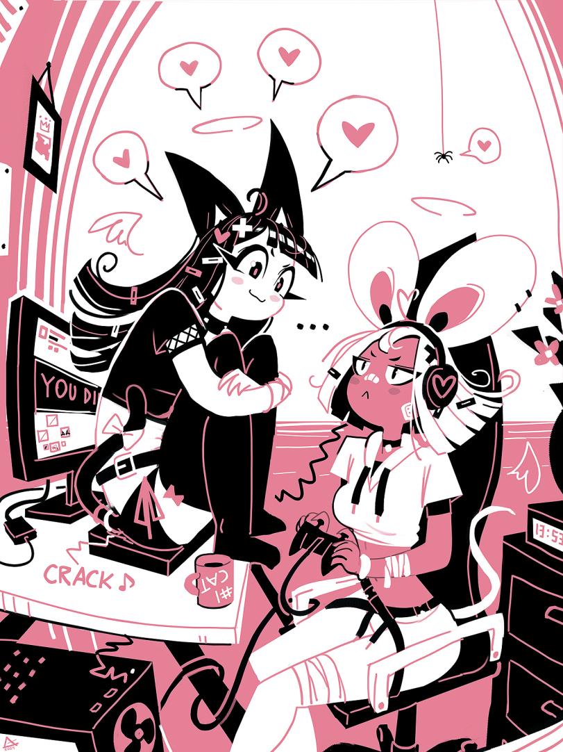 длиннопост,artist,andaerz,арт барышня,арт девушка, art барышня, art girl,art,арт,Monster Girl,Monster Musume, Mamono Musume, monmusu,,artist,andaerz,art girl,art,catgirl,Monster Girl,mouse girl,bikini,highres,swimsuit,cat girl (andaerz),mouse girl (andaerz),Cat Girl,Original Character,OC