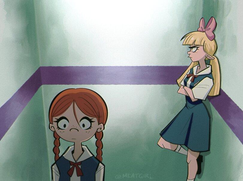 ﻿ \Х’л! ■,эй арнольд,Nickelodeon,Мультфильмы,Мультсериалы, Cartoons,Helga Pataki,Lila Sawyer,Arnold Shortman,crossover,Evangelion,Евангелион, Neon Genesis Evangelion, EVA,Anime,Аниме,фэндомы,meatgirI,Hey Arnold,nickelodeon,,Helga Pataki,Lila Sawyer,Arnold