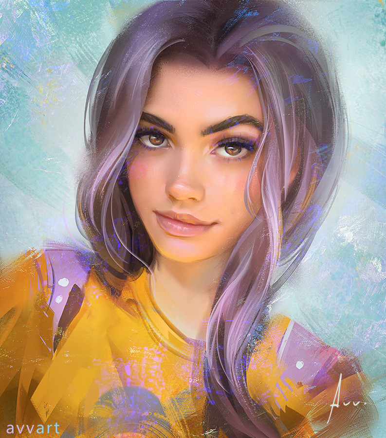 Aleksei Vinogradov,avvart, Алексей Виноградов,artist,Kelsey,portrait,art,арт,красивые картинки,art девушка