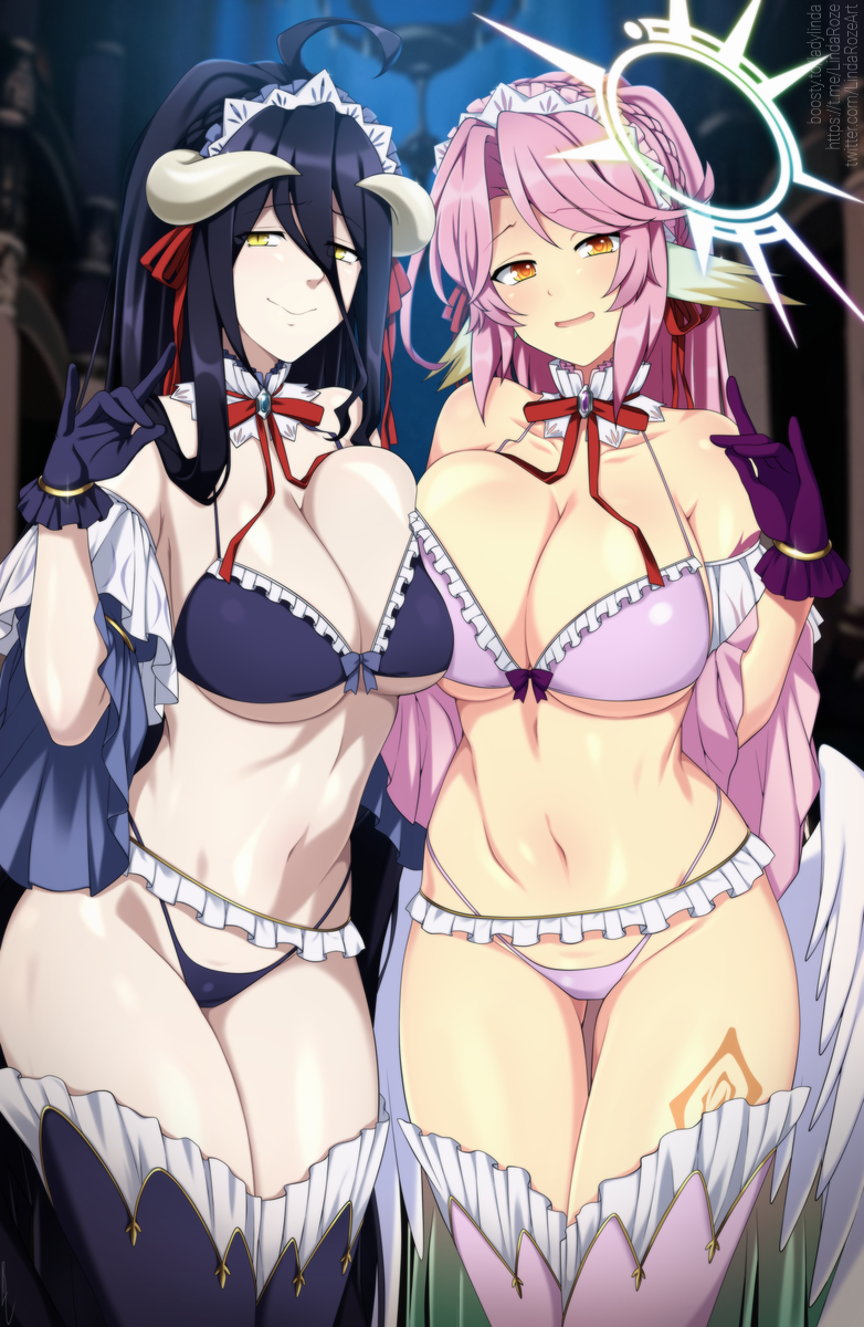 ﻿ ШЩ1 Р/ 1 L ч -,Anime,Аниме,фэндомы,Albedo,Floor Guardian (Overlord),Overlord (Anime),Jibril,No Game No Life,NGNL, Нет Игры - Нет Жизни,crossover,Anime Ero Swim,Anime Ero,Взрослые Няшки,lindaroze,artist,Anime,fandoms,albedo,Floor Guardian (Overlord),Overlord (anime),Jibril,No game No life,,Anime