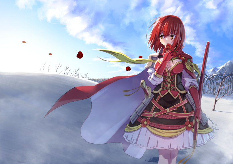 Anime Artist,Аниме арт, Аниме-арт,Anime,Аниме,flower knight girl,tsubaki (flower knight girl),Mizunashi (second run),みずなし,Anime Art,Anime,fandoms,flower knight girl,tsubaki (flower knight girl),mizunashi (second run),Anime Unsorted,Anime Unsorted