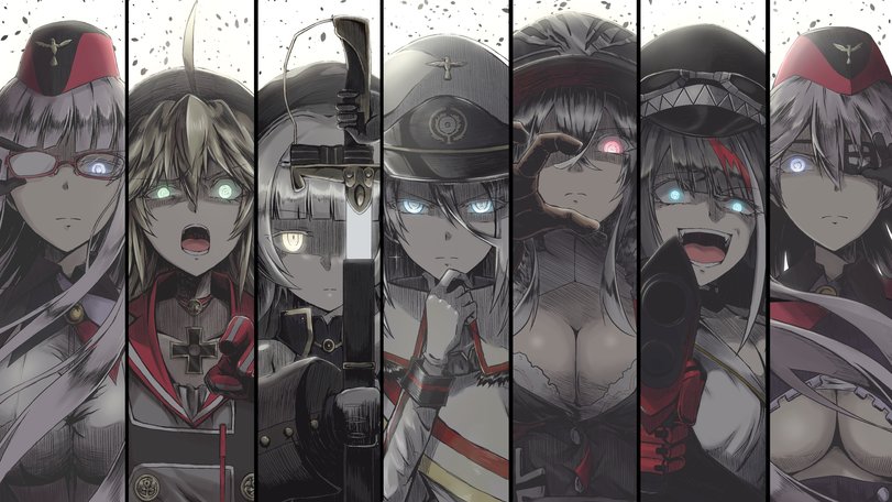 ﻿i—H I ! И 1 ш 1 m — J,Anime,Аниме,Azur Lane,Bilan Hangxian, 碧蓝航线, アズールレーン,Admiral Hipper (Azur Lane),Deutschland (Azur Lane),Gneisenau (Azur Lane),Graf Zeppelin (Azur Lane),Scharnhorst (Azur Lane),Tirpitz (Azur Lane),Z46 (Azur Lane),Опасные Няшки,Anime