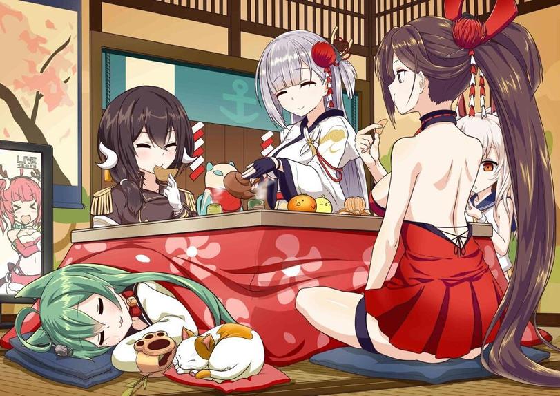 Anime,Аниме,Azur Lane,Bilan Hangxian, 碧蓝航线, アズールレーン,Mikasa (Azur Lane),Ayanami (Azur Lane),Shoukaku (Azur Lane),Zuikaku (Azur Lane),Akashi (Azur Lane),San Diego (Azur Lane),Animal Ears (Anime),Kemonomimi, Девушки с ушками, Anime Ears,Anime,fandoms,azurlane,mikasa (azur lane),ayanami (azur