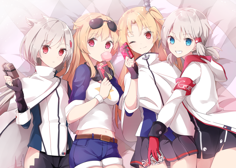 Anime,Аниме,Cleveland (Azur Lane),Cleveland (Bilan Hangxian),Azur Lane,Bilan Hangxian, 碧蓝航线, アズールレーン,Montpelier (Azur Lane),Columbia (Azur Lane),Denver (Azur Lane),aa (sin2324),Anime,fandoms,cleveland (azur lane),azurlane,montpelier (azur lane),columbia (azur lane),denver (azur lane),aa