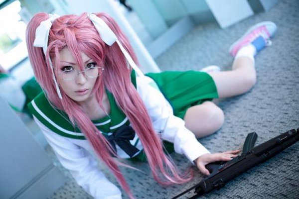 Anime Cosplay,Anime,Аниме,Highschool of the Dead,Школа мертвецов,takagi saya,Anime Cosplay,Anime,fandoms,High School of the Dead,Saya Takagi,Anime Unsorted,Anime Unsorted