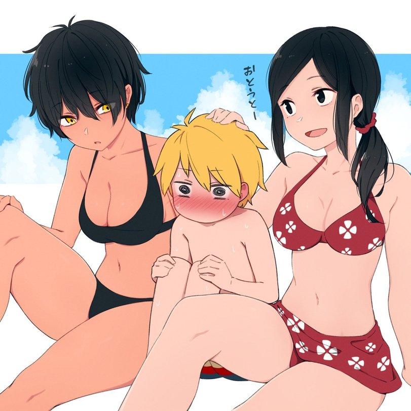 Anime Ero Swim,Anime Ero,Взрослые Няшки,Anime,Аниме,senpai ga uzai kouhai no hanashi,kurobe natsumi (shiromanta),sakurai (shiromanta),yuuto (shiromanta),Kemuri Haku,Anime Artist,Аниме арт, Аниме-арт,Anime Adult swim,Anime Adult,Anime,fandoms,senpai ga uzai kouhai no hanashi,kurobe natsumi