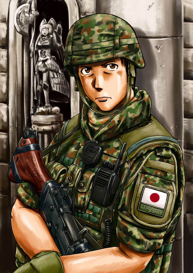 Anime,Аниме,Gate - Thus the JSDF Fought There,Gate 自衛隊 彼の地にて、斯く戦えり, Gate: Jieitai Kanochi nite, Kaku Tatakaeri, Врата: так сражаются там силы самообороны, Врата: там бьются наши воины,Itami Youji,伊丹耀司, Итами Ёдзи ,Rory Mercury,ロゥリィ・マーキュリー, Рори Меркури,sao satoru,Anime,fandoms,Gate - Thus the JSDF