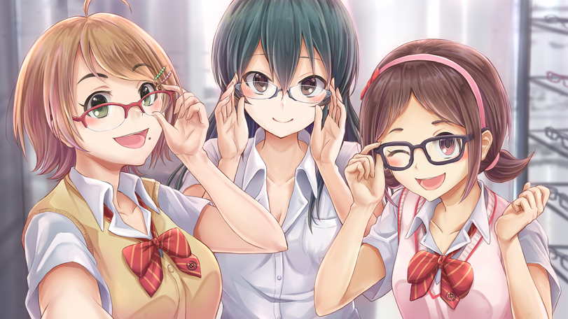 ﻿i	ir All	у \		1 s. i \|; ' n/	\У / ж|\	/ \ ч» i		/ )f|[ \ / /(у,Anime,Аниме,Idolmaster,Idolmaster Cinderella Girls, The idolm@ster cinderella girls,muramatsu sakura,ooishi izumi,arigato (rmskrtkdlqj),Megane,очки,Anime,fandoms,Idolmaster,muramatsu sakura,ooishi izumi,arigato