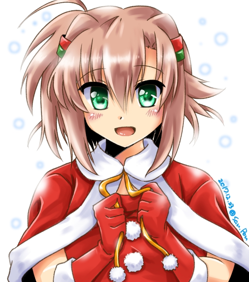 Anime,Аниме,Mahou Shoujo Lyrical Nanoha,Лиричная волшебница Наноха,Fate Testarossa,Фейт Тестаросса,fuuka reventon,miura rinaldi,Takamachi Nanoha,Наноха Такамати,vivio,Yagami Hayate,Хаятэ Ягами,dasuto,Anime Christmas,Anime,fandoms,Mahou Shoujo Lyrical Nanoha,Fate Testarossa,fuuka reventon,miura