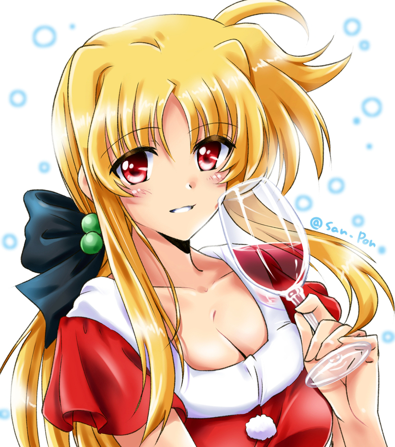 Anime,Аниме,Mahou Shoujo Lyrical Nanoha,Лиричная волшебница Наноха,Fate Testarossa,Фейт Тестаросса,fuuka reventon,miura rinaldi,Takamachi Nanoha,Наноха Такамати,vivio,Yagami Hayate,Хаятэ Ягами,dasuto,Anime Christmas,Anime,fandoms,Mahou Shoujo Lyrical Nanoha,Fate Testarossa,fuuka reventon,miura